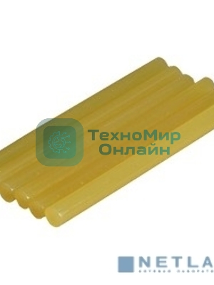 Стержни для клей-пистолетов STAYER 2-06821-Y-S4011х200мм 40шт. желтый по бумаге и дереву