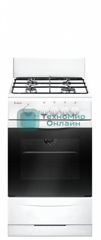 Плита газовая Gefest ПГ 3200-08 К33 белый, конфорок 4 шт, духовка 42 л, 50 см x 85 см x 53 см