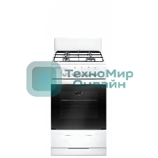 Плита газовая Gefest ПГ 3200-08 К33 белый, конфорок 4 шт, духовка 42 л, 50 см x 85 см x 53 см