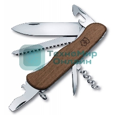 Нож перочинный Victorinox FORESTER WOOD (0.8361.63) 111мм 10функций дерево