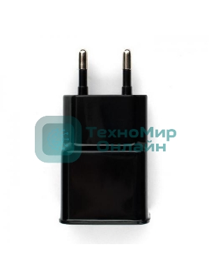 Сетевое зарядное устройство Cablexpert MP3A-PC-12 100/220V - 5V USB 2 порта, 2.1A, черный