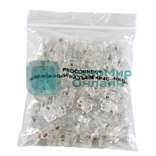 Телефонный разъем PROconnect RJ-9 (4P4C)