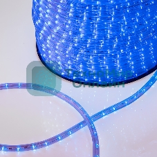 Дюралайт Neon-night LED, эффект мерцания (2W) - синий, 36 LED/м, бухта 100м