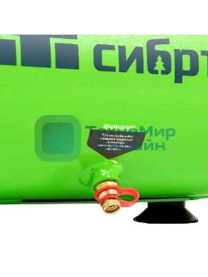 Компрессор воздушный безмаслянный Сибртех BL 1100/6 1100Вт, ресивер 6 л, 180 л/мин