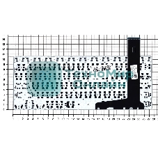 Клавиатура для ноутбука Asus Chromebook C300 черная