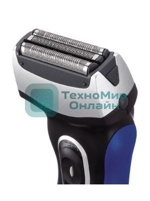 Электробритва сетчатая Panasonic ES6002 реж.эл.:3 питан.:аккум. черный/синий