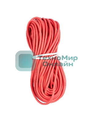 Провод автомобильный ПГВА/ПВАМ Rexant 1х1,00 мм, красный, мини-бухта 10 м
