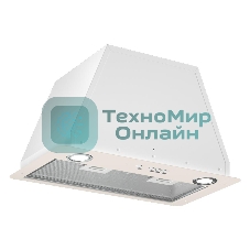 Вытяжка встраиваемая Elikor Flat 52П-650-К3Д белый, 52 см, 650 куб. м/ч, 60 дБ