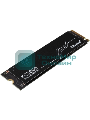 Накопитель SSD Kingston KC3000, 1Tb, M.2 2280, PCIe 4.0 x4, R/W 7000/6000, с радиатором.