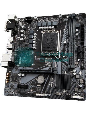 Материнская плата Gigabyte H610M H DDR4 Soc-1700 Intel H610 2xDDR4 mATX AC`97 8ch(7.1) GbLAN+VGA+HDMI