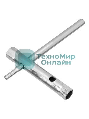 Набор ключей-трубок торцевых Sparta 6 - 22 мм, вороток, оцинкованные, 9 шт.