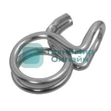 Зажим (хомут) для шланга пружинный 7,0-7,5 мм