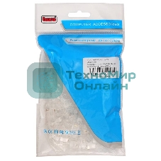 Коннектор RJ-11 Buro TLUS-037 (RJ-11)/100 (коннектор) 6p4c телефон/100 шт