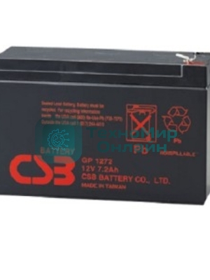 Батарея CSB GP 1272 12V 7.2Ah F2 28W