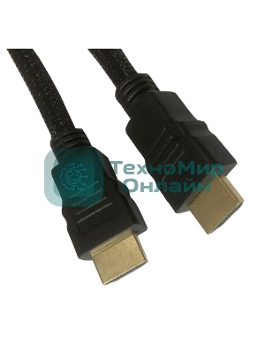 Кабель аудио-видео Buro HDMI (m)/HDMI (m) 1м. черный