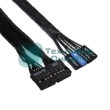 Компьютерный корпус Miditower ExeGate AA-440-AA500 (ATX, AA500 8 см, 2*USB, аудио)