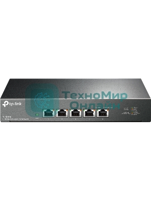 Коммутатор TP-Link 5-port Desktop 10G Unmanaged Switch, 5 100/1G/2.5G/5G/10G RJ-45 ports, Fanless design