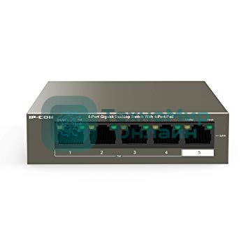 Коммутатор 5PORT 10/100/1000M G1105P-4-63W IP-COM