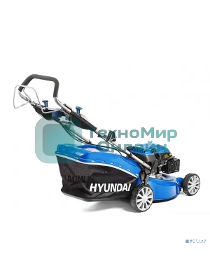 Бензиновая газонокосилка Hyundai L4620S ICV145,4-х такт, 3.8 л.с./145 см3, Ширина среза 45,7 см, Высота среза 25-75 мм, 25,2 кг