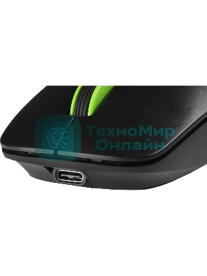 Мышь беспроводная Acer OMR307 черный, 1600 dpi, радиоканал, USB, кнопки - 4