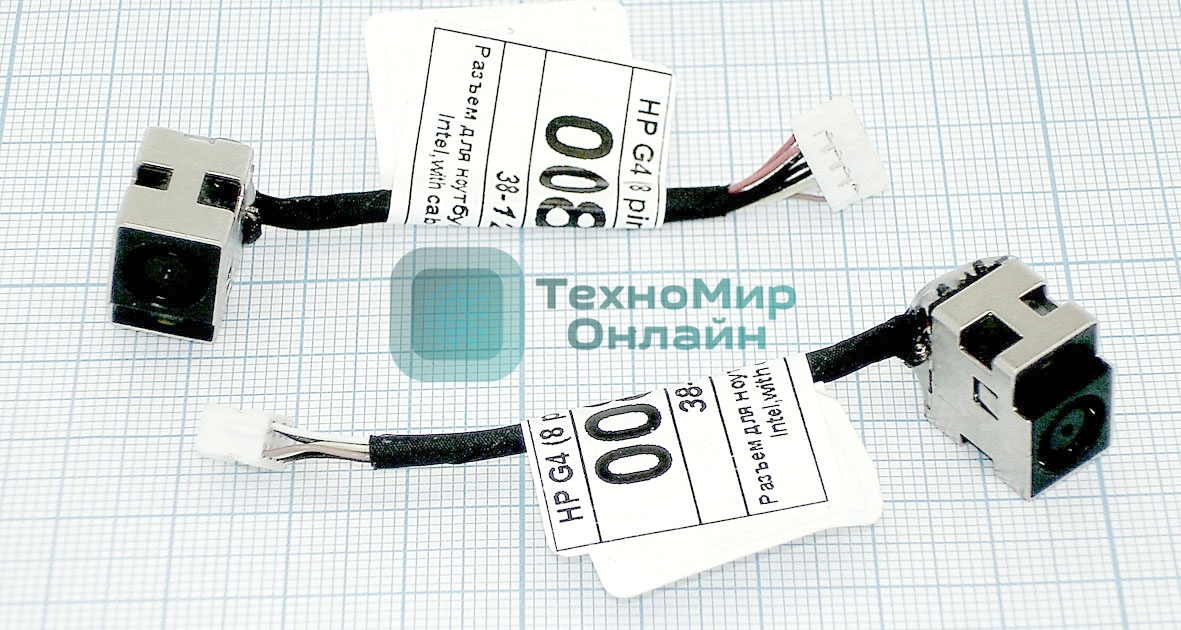 Разъем для ноутбука HY-HP050 HP G4-1000 с кабелем