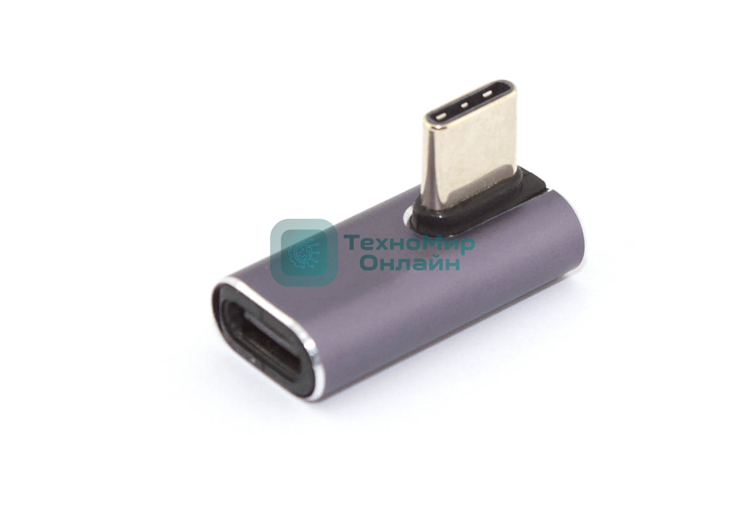Переходник USB 4 Type-C угловой тип 1
