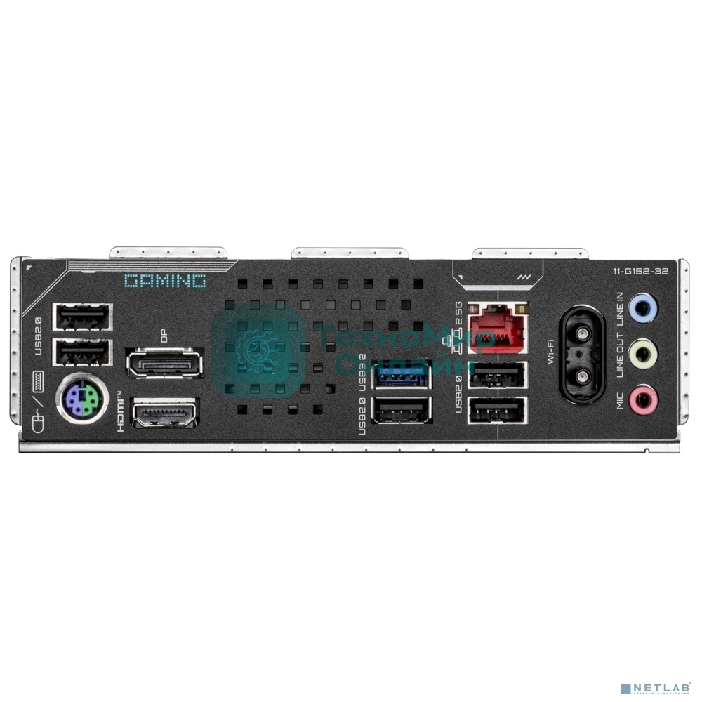 Материнская плата Gigabyte H810M Gigabyte WIFI6, LGA1851, Intel H810, 2xDDR5, 4xSATA, 1xM.2, 1xPCIe 4.0 x16, 1xPCIe 3.0 x1, 1xDP, 1xHDMI, 1x2.5Gb LAN, Wi-Fi 6, Bluetooth 5.3, 1xUSB-C 5Gbps, 1xUSB-A 5Gbps, 9xUSB-A 2.0, 3x3.5 мм, 7.1, mATX