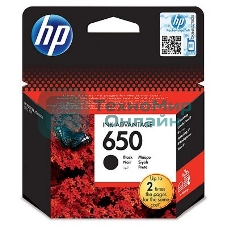 Картридж струйный HP 650 CZ101AE черный для HP DJ IA 2515