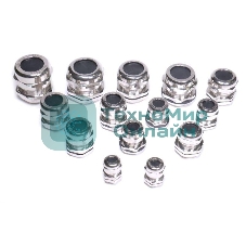 Ввод кабельный М25 латунь Dкаб. 13-18 IP68 ЗЭТА zeta30118