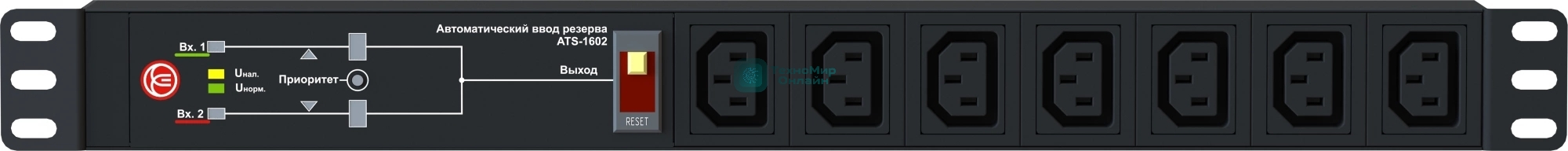 Автоматический ввод резерва Elemy Электронно-механический ATS-1602-С