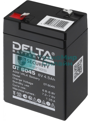Батарея для ИБП Delta DT 6045 (6V, 4.5Ah)