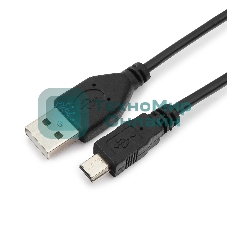 Кабель Гарнизон USB 2.0, AM/miniBM 5P, 0.5м, пакет (GCC-USB2-AM5P-0.5M)