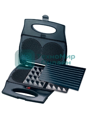 Вафельница Centek CT-1450 (венские вафли, гриль, вафли для мороженного)