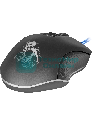 Мышь проводная Defender Sky Dragon GM-090L черный, 3200 dpi, USB, кнопки - 6