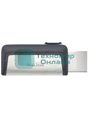 Флешка USB 256Gb SanDisk Ultra Dual, USB 3.0 - USB Type-C