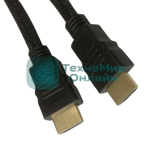 Кабель аудио-видео Buro HDMI (m)/HDMI (m) 2м. черный