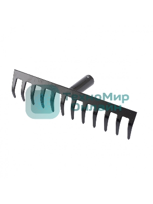 Грабли Сибртех 12-зубые, 320 мм, без черенка, прямые