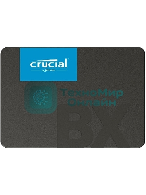 Накопитель SSD Crucial BX500, 500Gb, 2.5