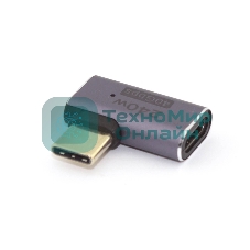 Переходник USB 4 Type-C угловой тип 2