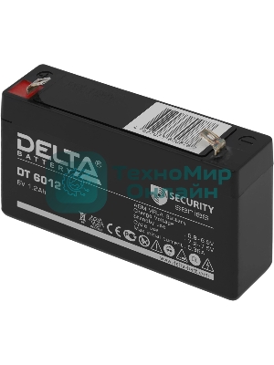 Батарея для ИБП Delta DT 6012 (6V, 1.2Ah)