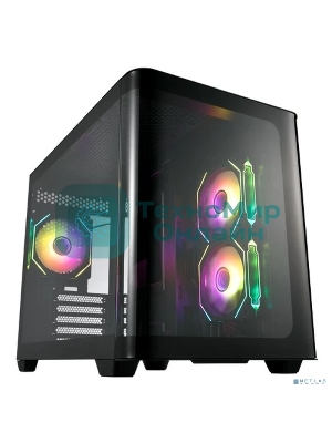 Компьютерный корпус FSP mATX Minitower S380-BA, черный