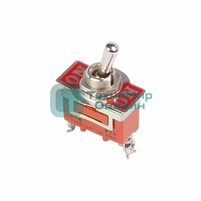 Тумблер Rexant 250V 15А (3c) ON-ON однополюсный