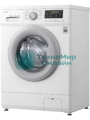 Стиральная машина LG F10B8LD7 белая, загрузка фронтальная 5кг, 1000 об/мин., класс: A