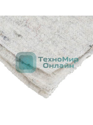 Салфетка для пола HomePalisad х/б, 500x700 мм, белая