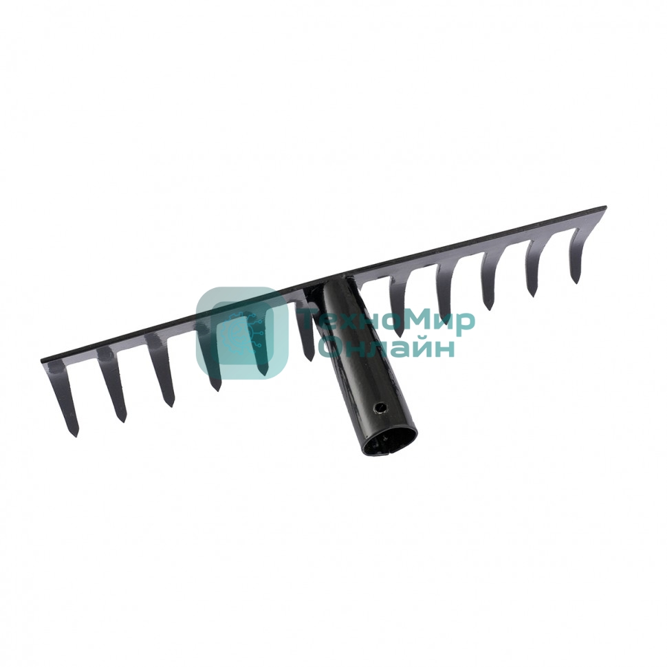 Грабли Сибртех 12-зубые, 320 мм, без черенка, прямые