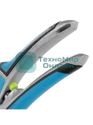 Секатор с наковальней Palisad LUXE 215 мм, регулировка захвата, трехкомпонентные рукоятки