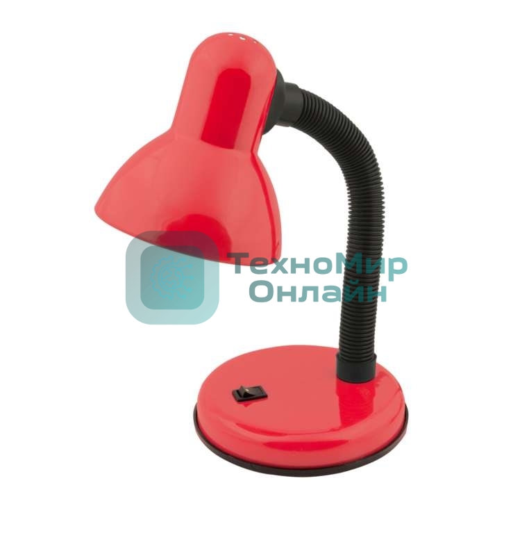 Светильник TLI-201 Red. E27 настольный красн. Uniel 00453