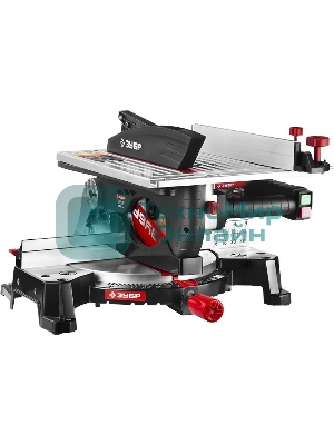 Торцовочная комбинированная пила Зубр ЗПТК-255-1800