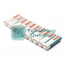 Батарея Buro Alkaline LR6 AA (10шт) коробка