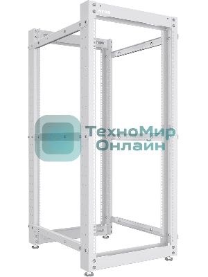 Стойка двухрамная NTSS NTSS-2POR24U/600-1000 24U 550 мм x 1000 мм 600 кг серый